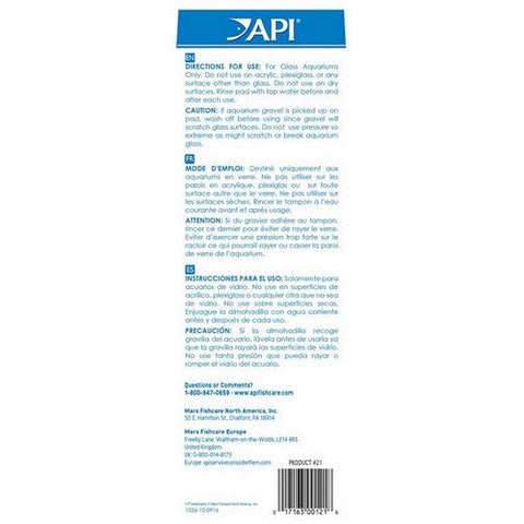 API, Doc Wellfish's Algae Scraper for Glass Aquariums, Algae Scraper - Glass