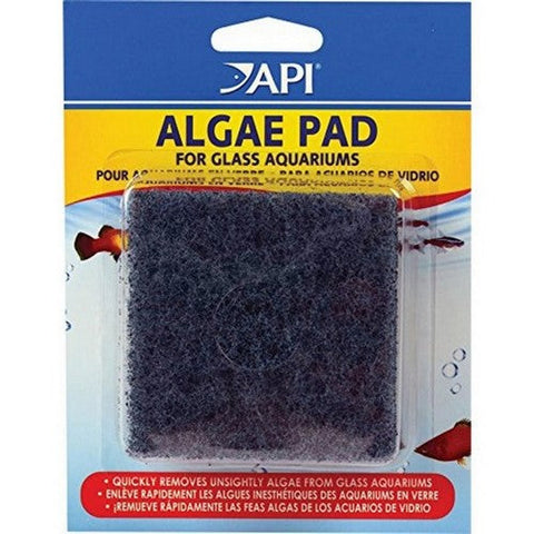 API, Doc Wellfish's Hand Held Algae Pad for Glass Aquariums, Algae Pad - Glass