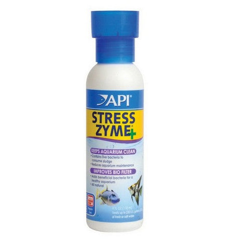 API, Stress Zyme Plus, 4 oz (Treats 240 Gallons)