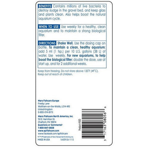 API, Stress Zyme Plus, 8 oz (Treats 480 Gallons)