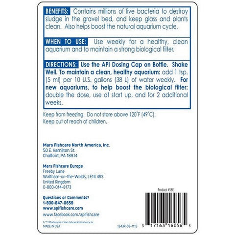 API, Stress Zyme Plus, 16 oz (Treats 960 Gallons)