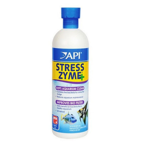 API, Stress Zyme Plus, 16 oz (Treats 960 Gallons)