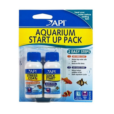 API, Aquarium Start Up Pack, 1 oz - 2 Bottles