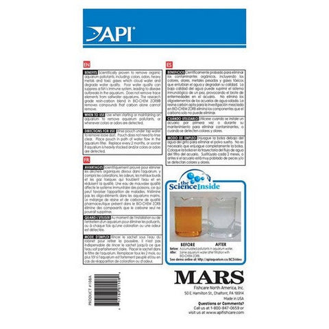 API, Bio-Chem Zorb for Filstar XP, Nexx & Rena SmartFilter, Size 6 (1 Pack)