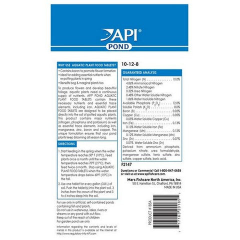 Pond Care, Aquatic Plant Food Tablets, 25 Tablets