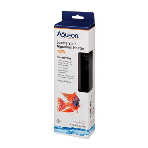 Aqueon, Submersible Aquarium Heater, 100 Watt