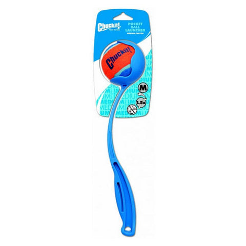Pocket Ball Launcher Medium Ball - 12" Launcher by Chuckit!
