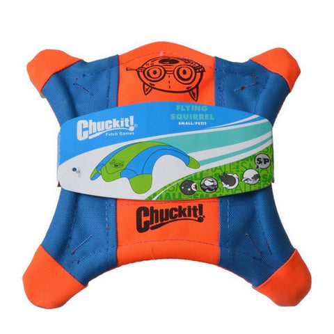 Flying Squirrel Toss Toy Small - 9" Long x 9" Wide by Chuckit!