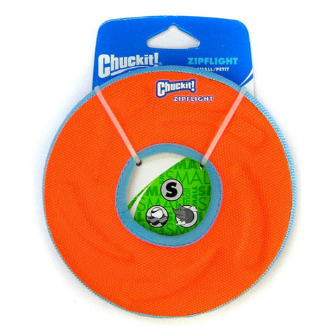 Zipflight Amphibious Flying Ring - Assorted Medium - 8" Diameter (1 Pack) by Chuckit!