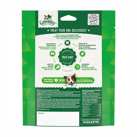 Greenies, Original Dental Dog Chews, Teenie - 22 Treats - (Dogs 5-15 lbs)