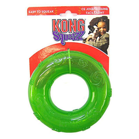 Kong, Squeezz Ring Dog Toy, Large