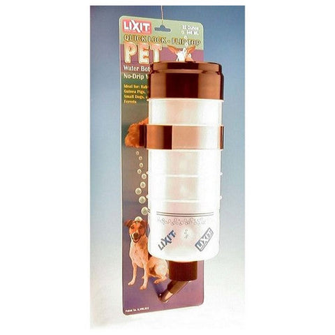 Lixit, Quick Lock Flip Top Water Bottle with Valve, 32 oz