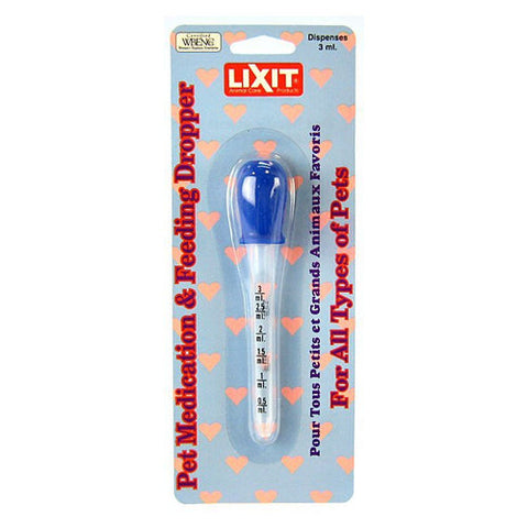 Lixit, Pet Medication & Feeding Dropper, 3 ml - Medication & Eye Dropper