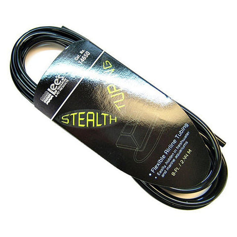 Stealth Tubing - Black 8' Long Tube (3/16" Diameter Standard Tubing) by Lee's