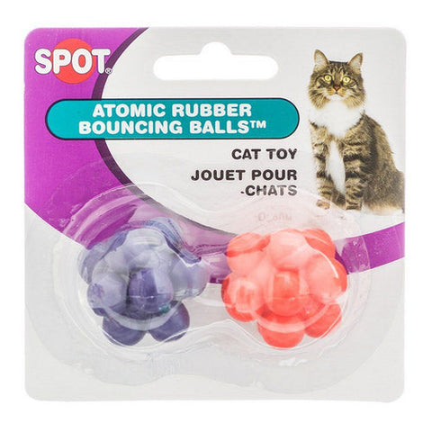 Spot, Spotnips Atomic Bouncing Balls Cat Toys, 2 Pack