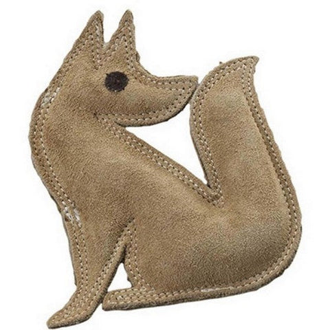 Spot, Dura-Fused Leather Fox Dog Toy, 7
