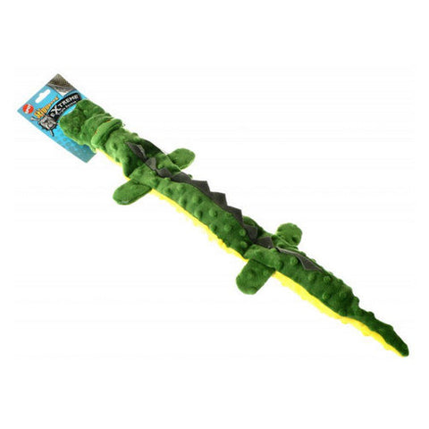 Spot, Skinneeez Extreme Triple Squeak Crocodile, 1 Count