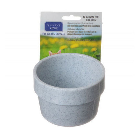 Lixit, Quick Lock Crock Granite Color Hanging Feeder, 10 oz