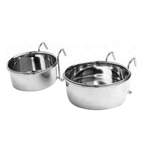 Stainless Steel Hook-On Coop Cup 20 oz (5.5" Diameter) by Spot