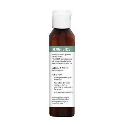 Aura Cacia, Ready-To-Use Essential Oil, Eucalyptus 4 Oz