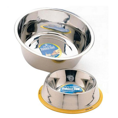 Spot Stainless Steel No Tip Food Dish 24 oz (9" Base) by Spot