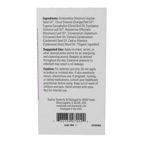 Now Foods, Seasonal Defense Roll-On Cleansing Essential Oil Blend, 10 ml