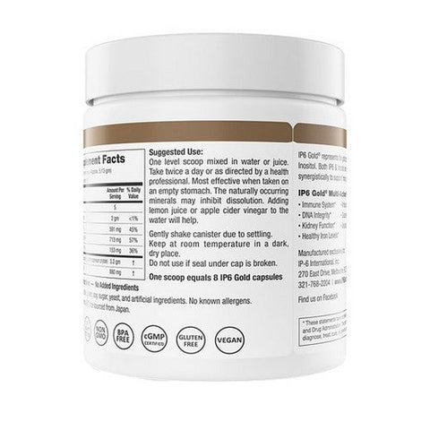 IP-6 Internional INC, IP6 Gold Powder Unflavored, 10.8 Oz