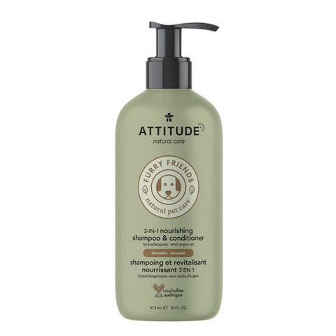 Attitude, Nourishing 2 in 1 Shampoo & Conditioner Lavender, 16 Oz