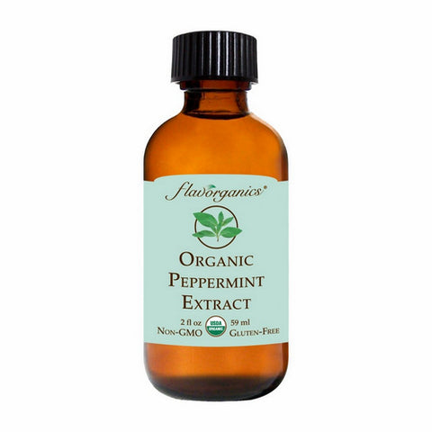 Flavorganics, Organic Peppermint Extract, 2 Oz