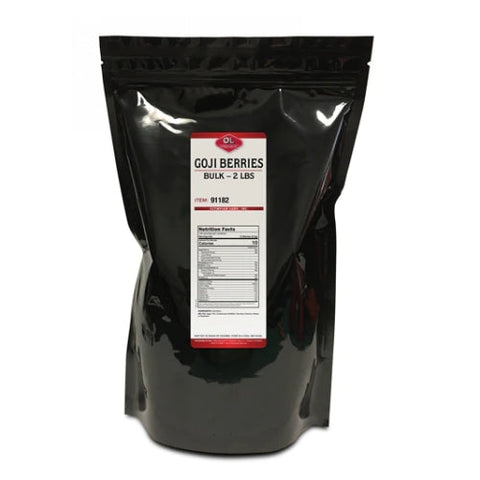 Goji Berries Resealable Bag 2 Lbs by Olympian Labs