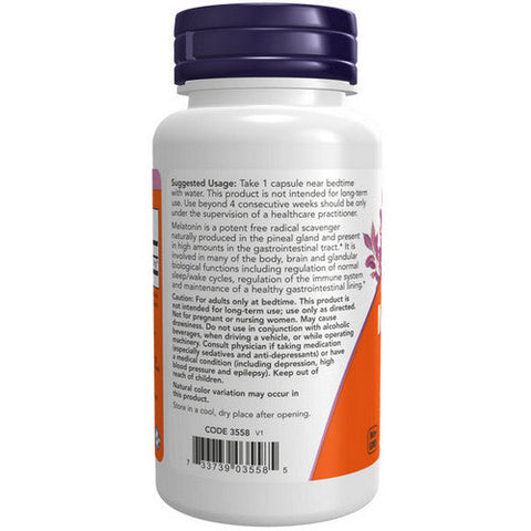 Now Foods, Melatonin, 20mg, 90 Veg Caps