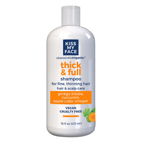 Kiss My Face, Thick & Full Shampoo, 16 Oz