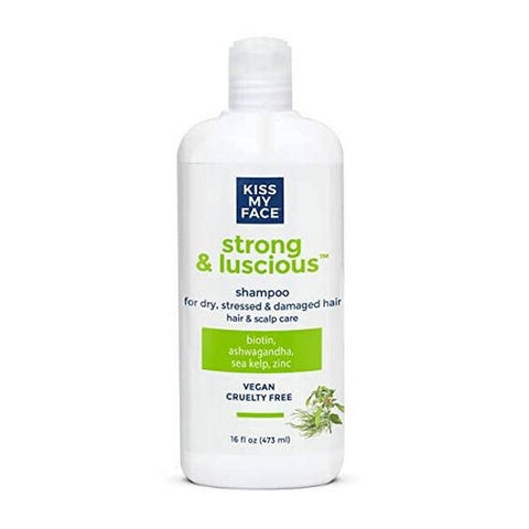 Kiss My Face, Luscious Strong Shampoo, 12 Oz