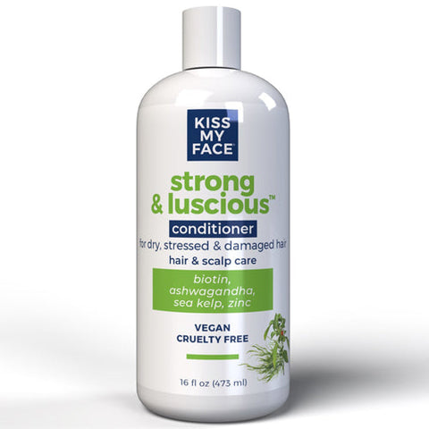 Kiss My Face, Strong Conditioner Liscio, 12 Oz