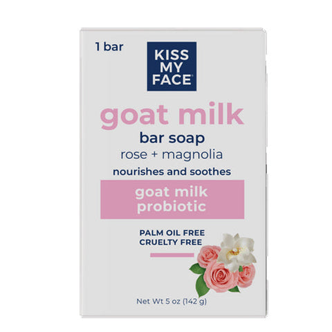 Kiss My Face, Soap Bar Rose Magnolia, 5 Oz