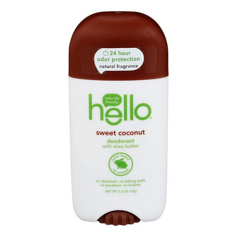 Sweet Coconut Deodorant 2.6 Oz by Hello
