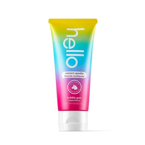 Kids Unicorn Sparkle Toothpaste Bubblegum 4.2 Oz by Hello