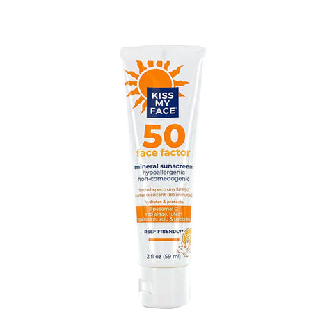 Kiss My Face, Sunscreen Mineral Funfactor SPF50, 2 Oz
