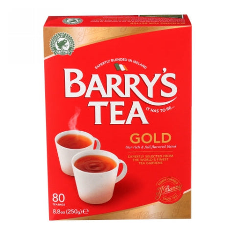 Gold Blend Tea 80 Count (Case of 6) by Barry's