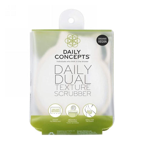 Daily Dual Texture Scrubber 1 Count by Daily Concepts
