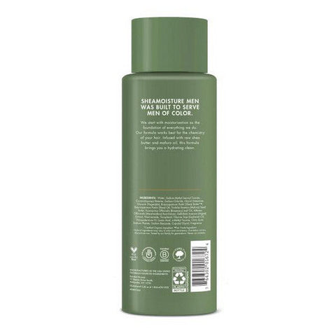 Shea Moisture, Men Raw Shea Butter Mafura Oil Shampoo, 15 Oz
