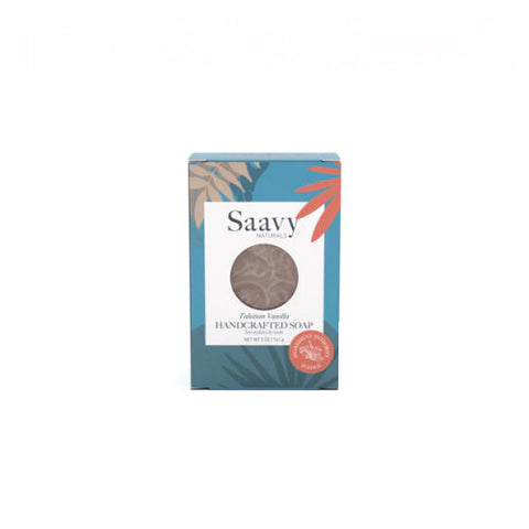 Tahitian Vanilla Handcrafted Soap 1 by Saavy Naturals
