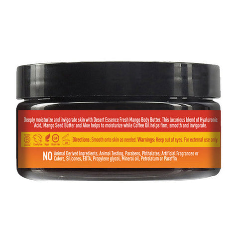 Desert Essence, Body Butter Fresh Mango, 7.5 Oz