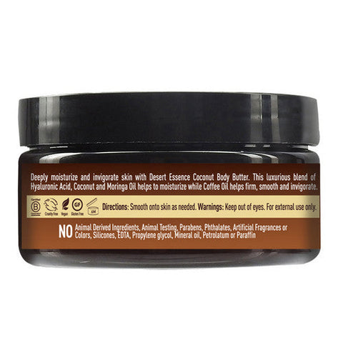 Desert Essence, Body Butter Coconut, 7.5 Oz