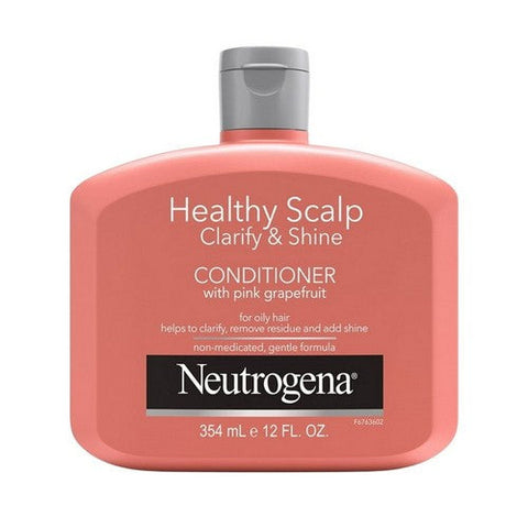 Neutrogena, Healthy Scalp Clarify & Shine Conditioner with Pink Grapefruit, 12 Oz