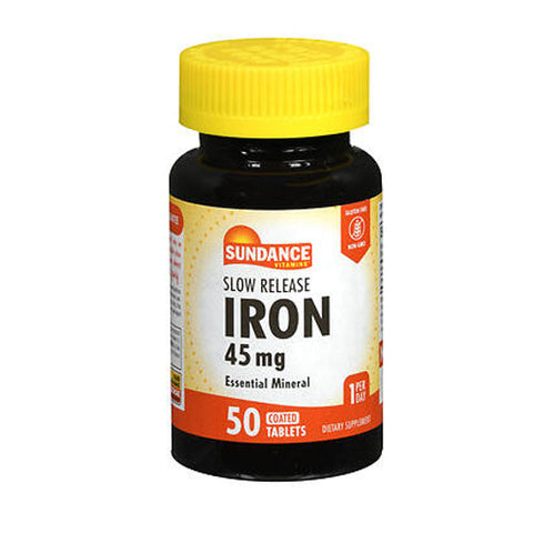 Sundance, Slow Release Iron, 50 Tabs