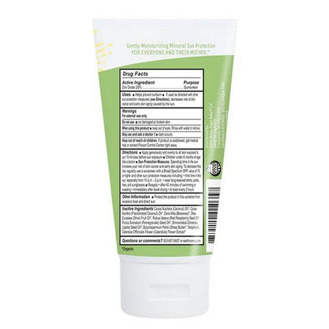 Earth Mama Angel Baby, Baby Mineral Sunscreen SPF 40, 3 Oz