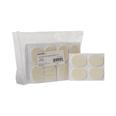 McKesson, McKesson Pedi-Pad Foot Pad Size 104, Pack Of 8
