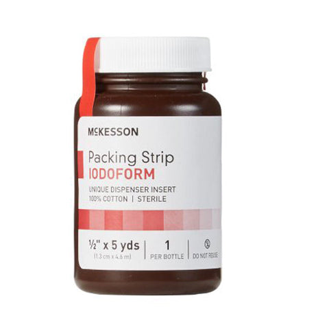 McKesson, Iodoform Wound Packing Strip + Inch x 5 Yard, 1 Each