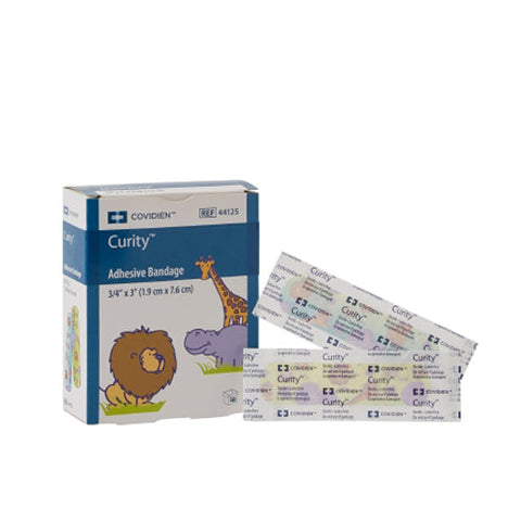 Cardinal, Curity Zoo Design Adhesive Strip �� x 3 Inch, Box Of 1